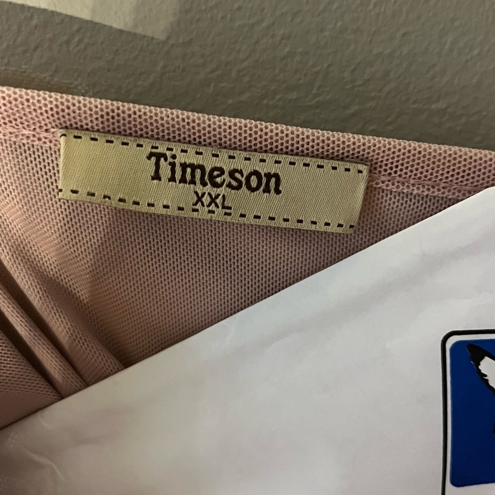 Chic Blush Blouse - Picture 2 of 3
